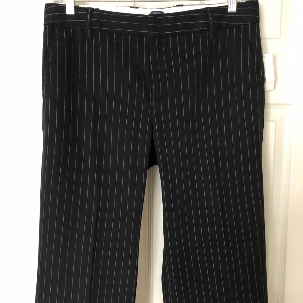 Modern Fit Pinstriped Pants
